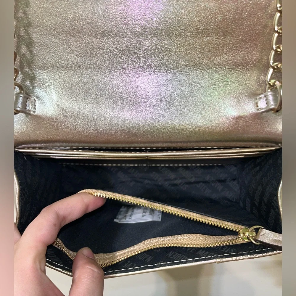 Steve Madden Metallic Crossbody Bag